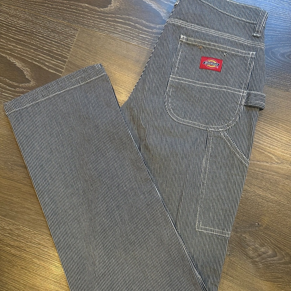 Dickies Carpenter Hickory Strip Pants